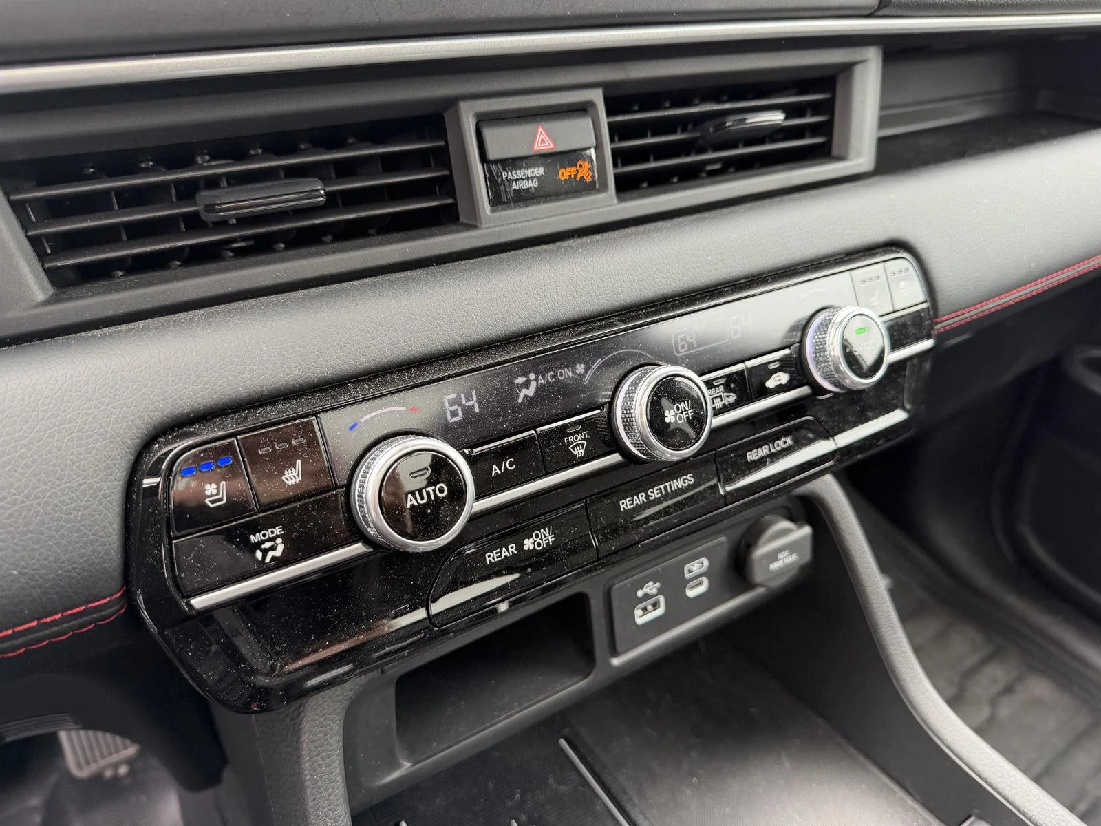 Used 2025 Platinum White Pearl Honda Black Edition image 15