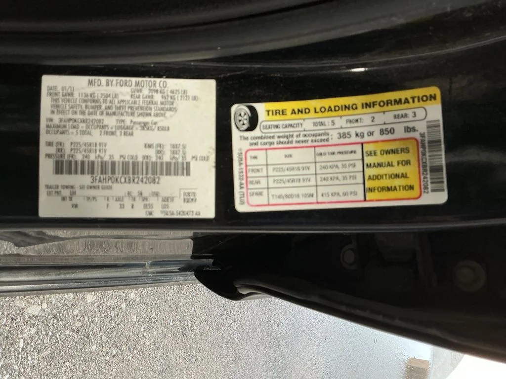 Used 2011 Black Ford Sport image 24