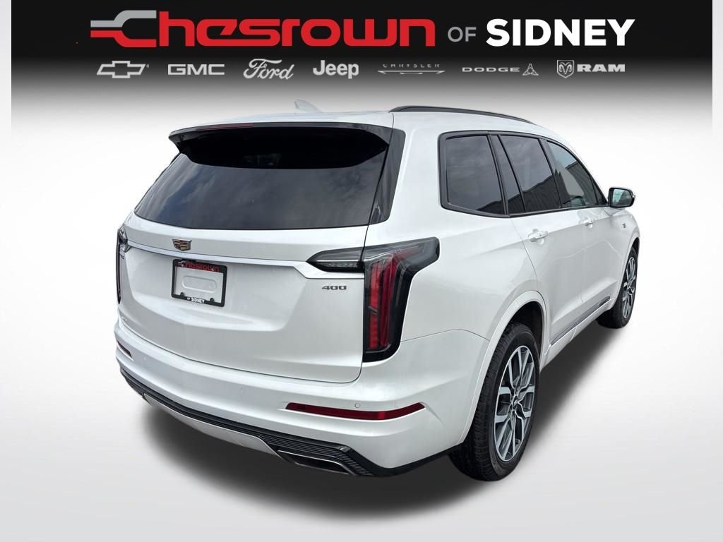 Used 2024 Crystal White Tri-Coat Cadillac Sport image 5