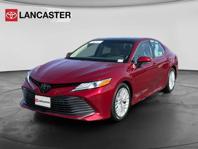 Certified Used 2018 Red Metallic Toyota XLE V6 image 3