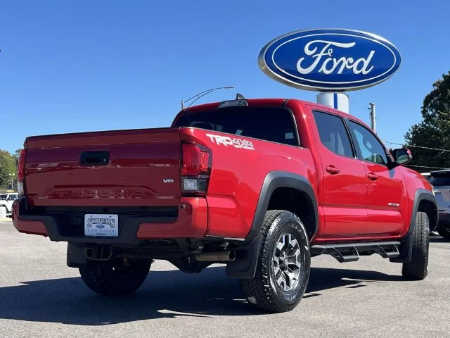 Certified Used 2019 Barcelona Red Metallic Toyota TRD Off-Road image 3