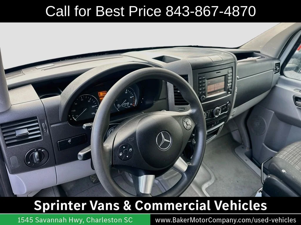 Used 2018 Arctic White Mercedes-Benz Cab Chassis 144 WB image 4
