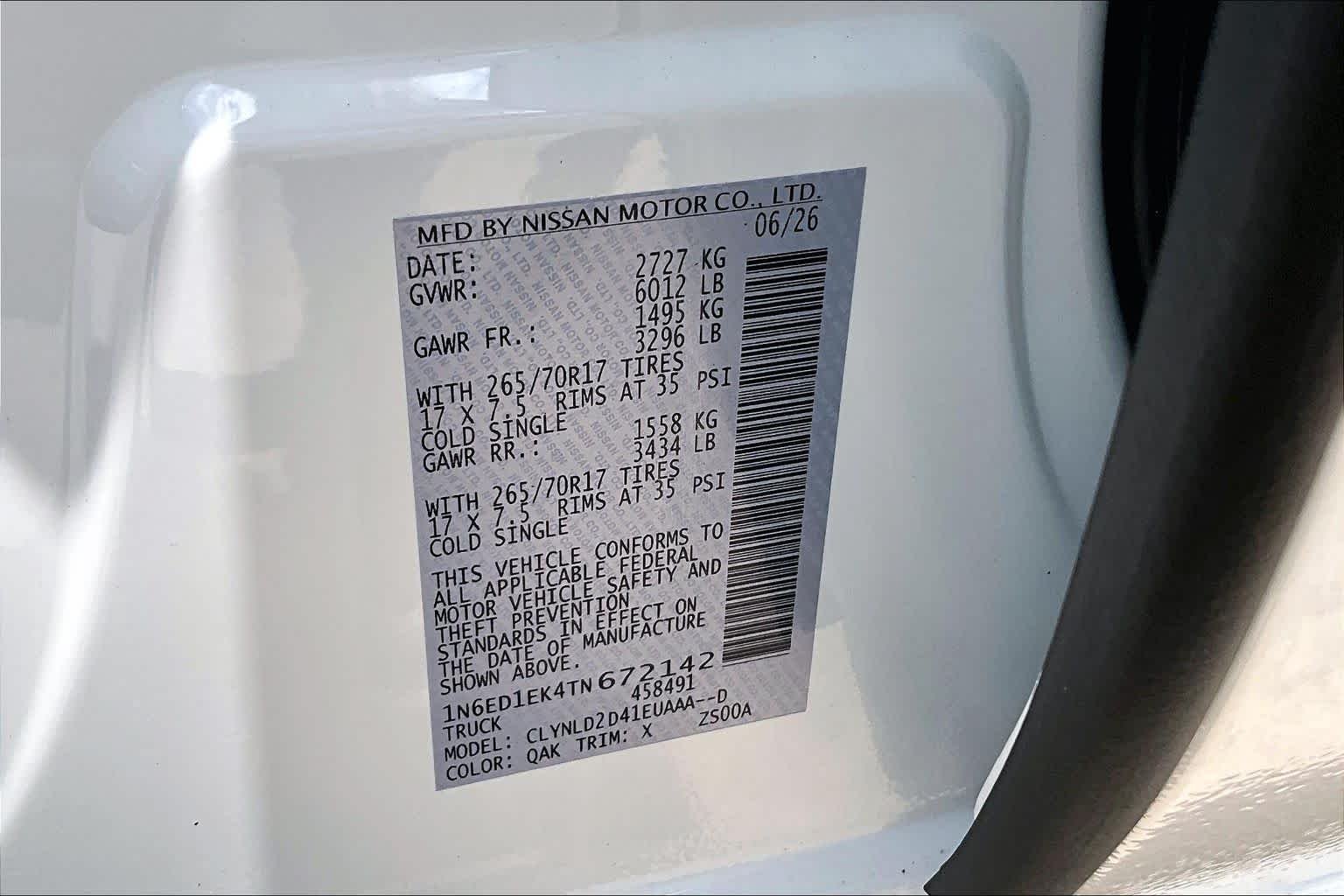 New 2026 Glacier White Nissan PRO-4X image 17