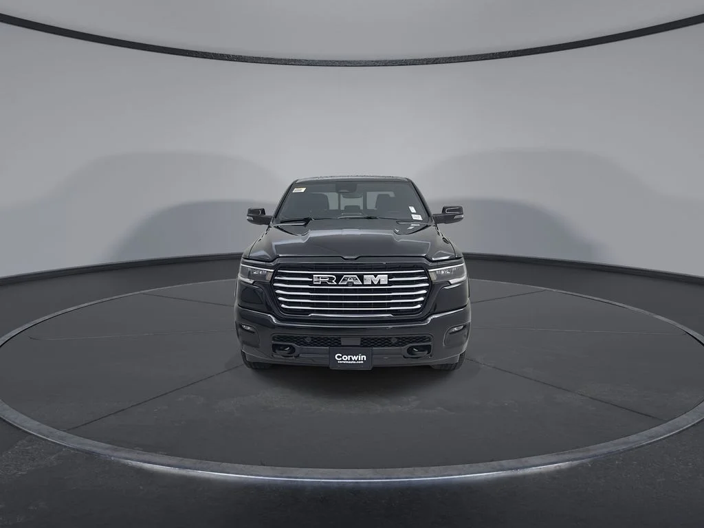 New 2026 Diamond Black Crystal Pearl-Coat Exterior Paint RAM Laramie image 5
