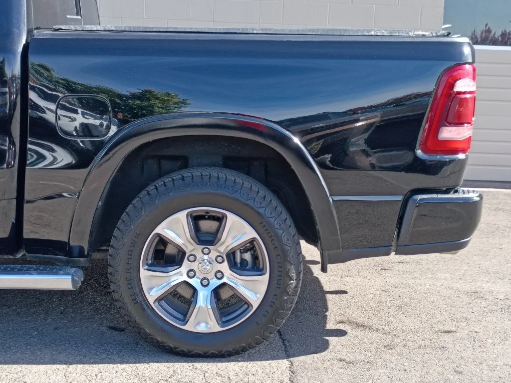 Used 2023 Diamond Black Crystal Pearlcoat Ram Laramie Longhorn image 8