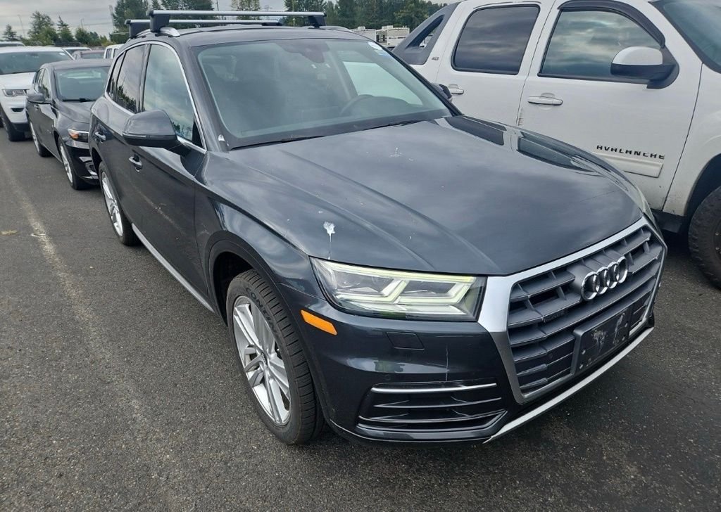Used 2018 Gray Metallic Audi 2.0T Premium Plus image 2