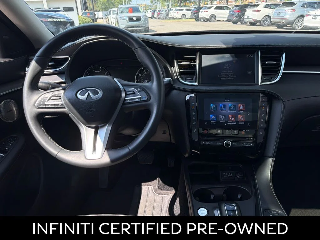 Certified Used 2023 Black Obsidian INFINITI LUXE image 19