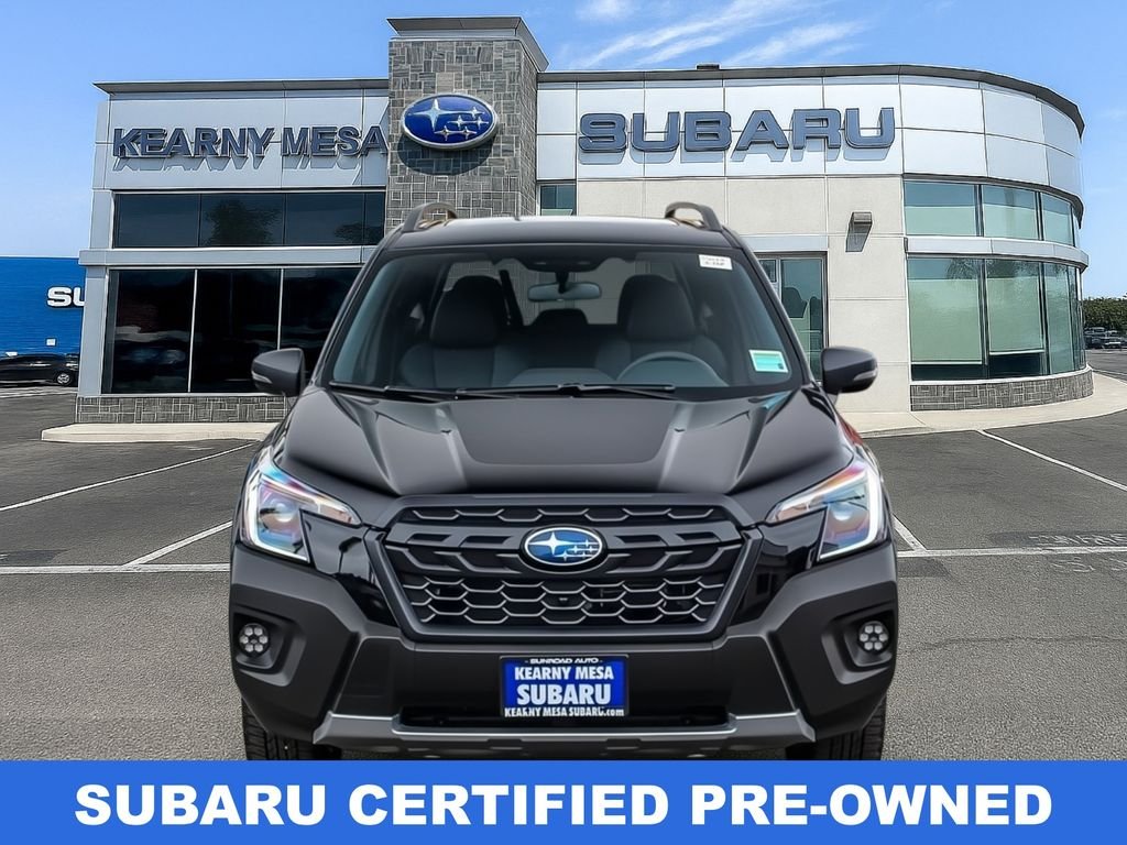 Certified Used 2025 Black Subaru Wilderness image 2