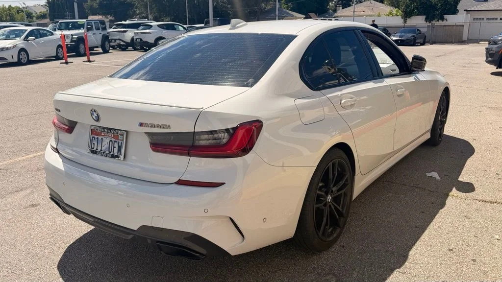Used 2021 White BMW M340i xDrive image 4
