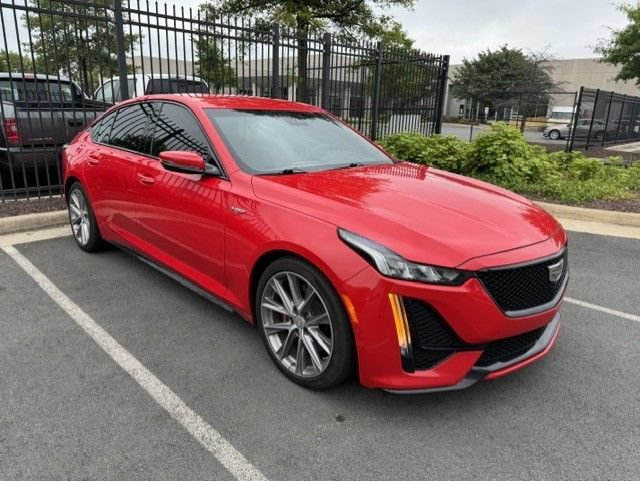 Used 2021 VELOCITY RED Cadillac V-Series image 1