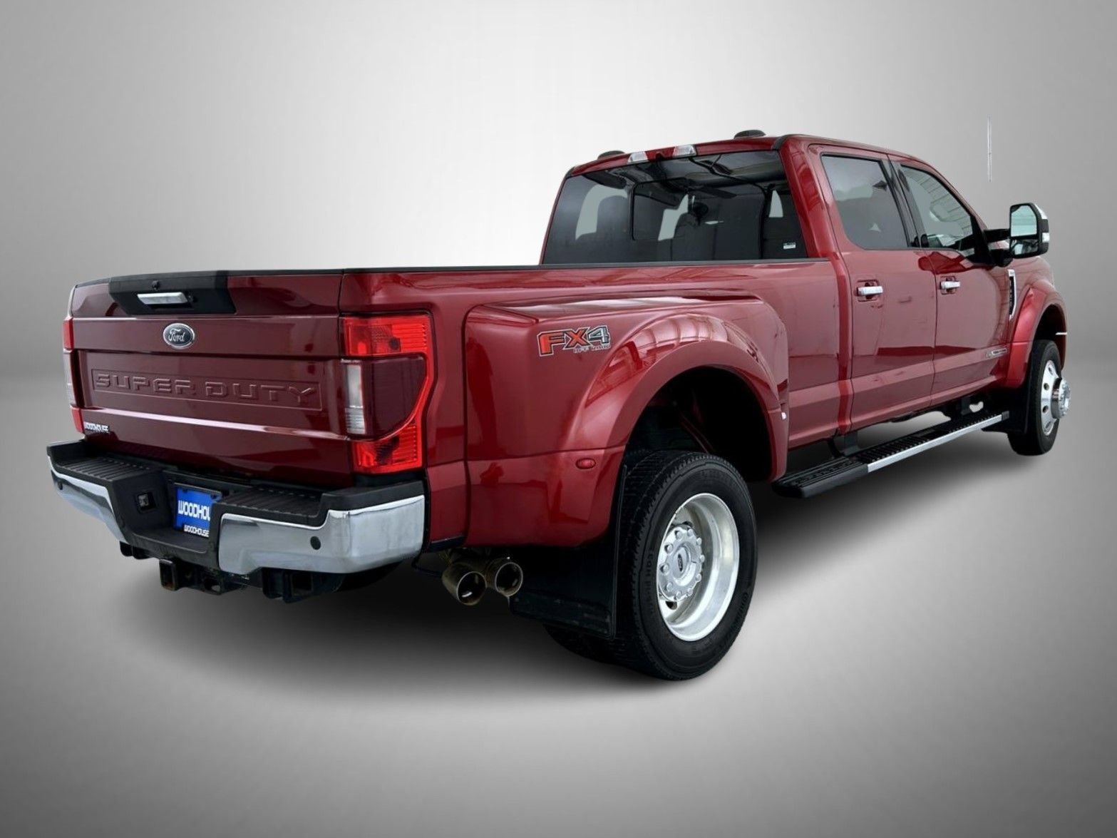 Used 2021 Rapid Red Metallic Tinted Clearcoat Ford Lariat image 5
