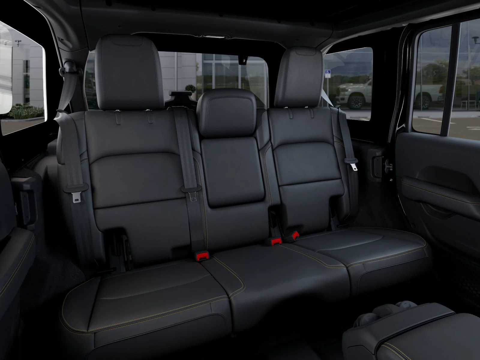 New 2026 Black Clear-Coat Exterior Paint Jeep Sahara image 44