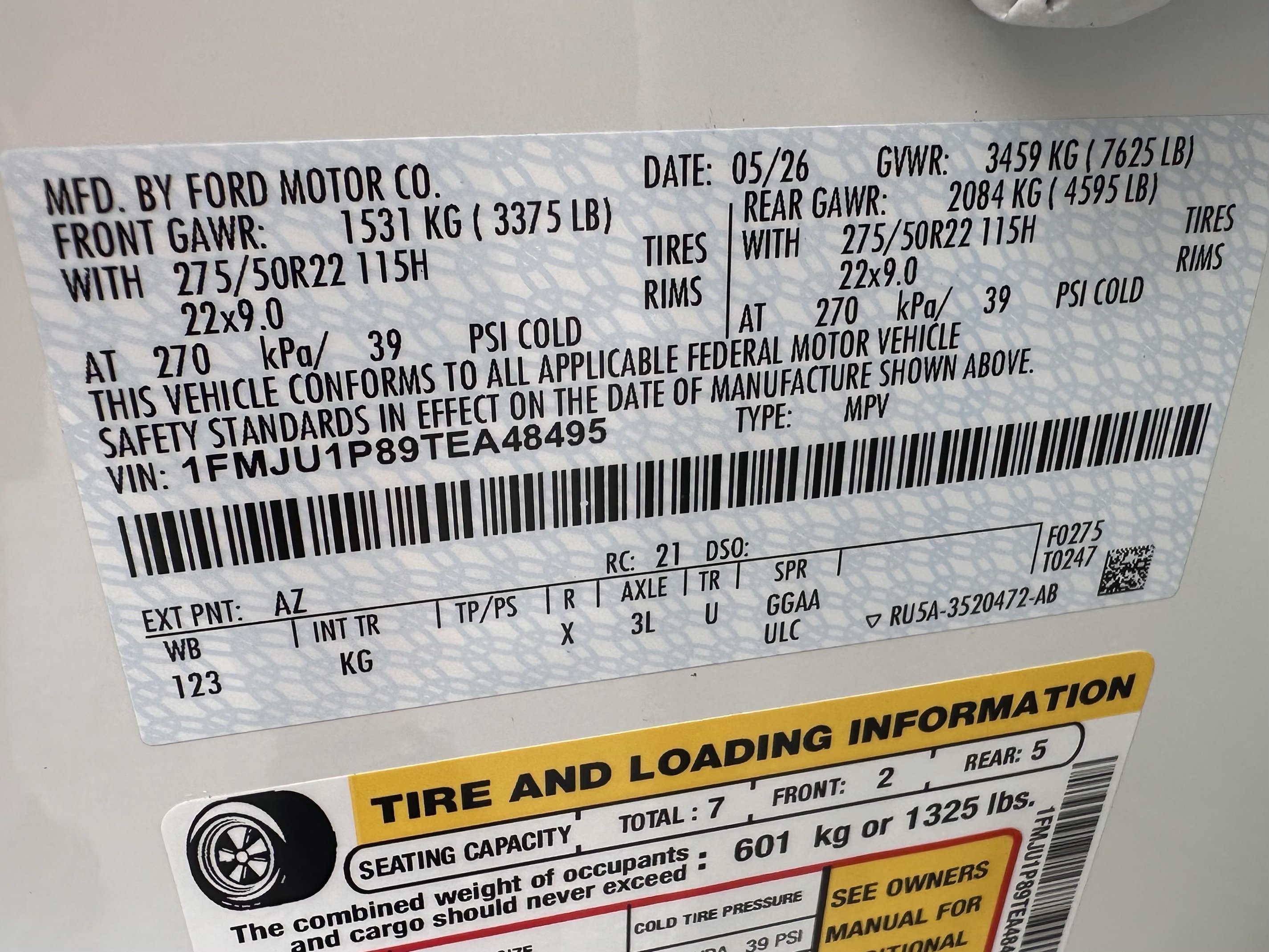 New 2026 Star White Metallic Tri-Coat Ford King Ranch® image 33