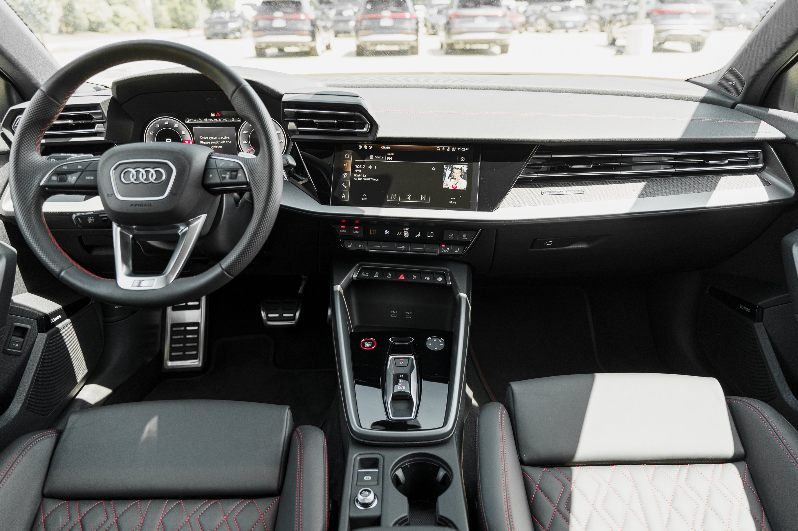 Used 2025 Mythos Black Metallic Audi Premium Plus image 8