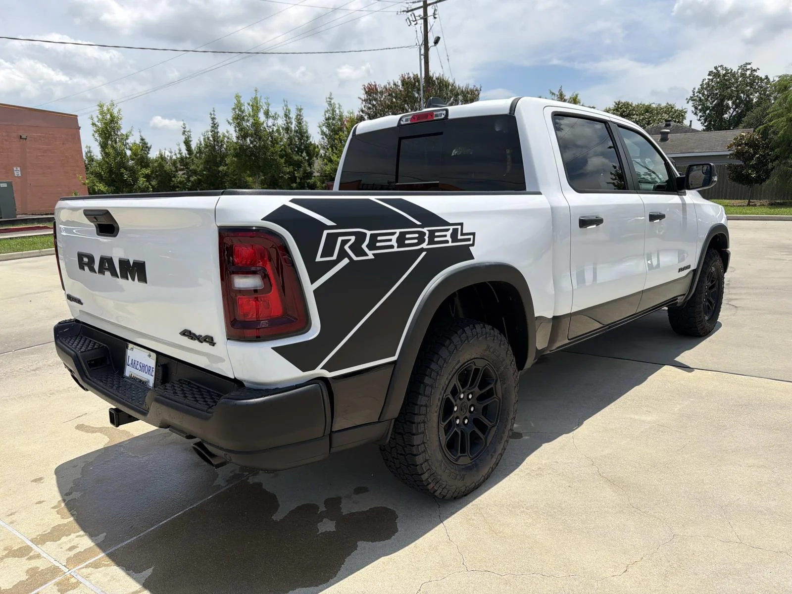 Used 2025 White Ram Rebel 4x4 Crew Cab 5