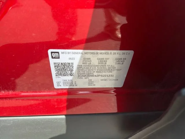 Used 2023 RADIANT RED TINTCOAT Chevrolet LT image 35