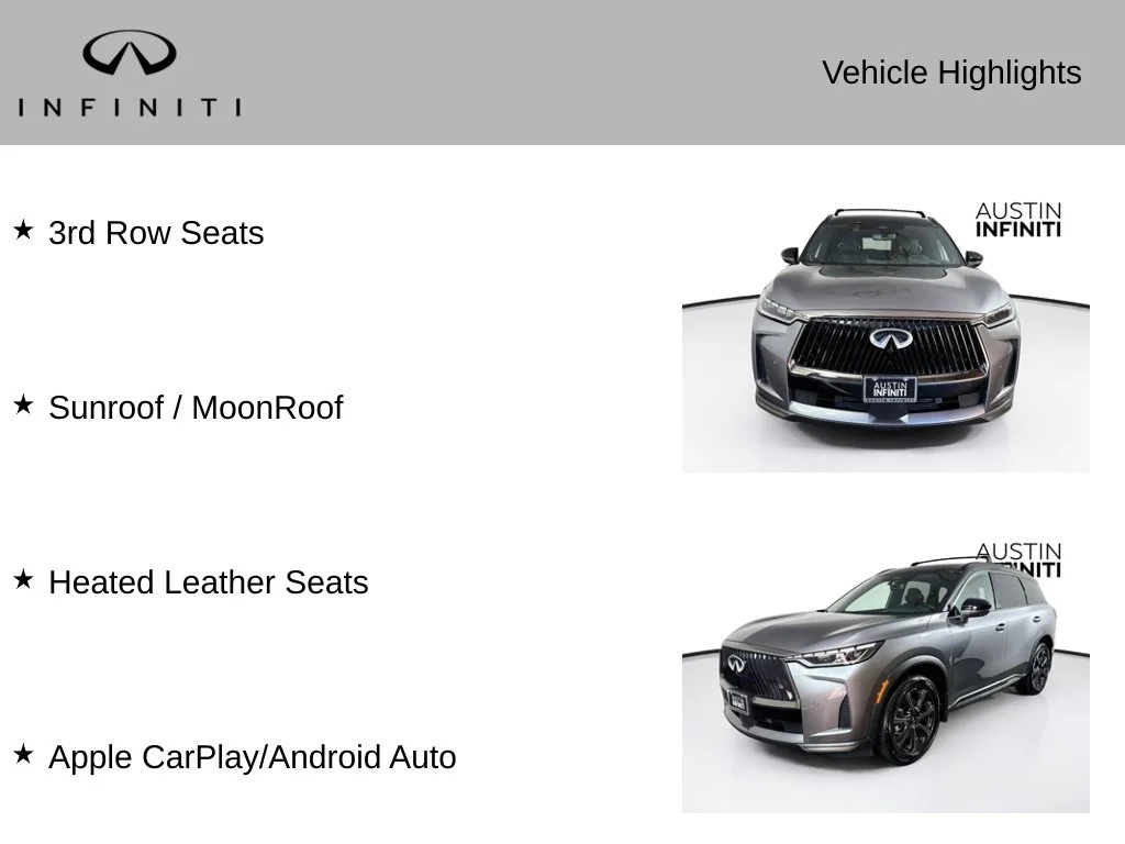Certified Used 2026 Gray INFINITI Autograph image 3