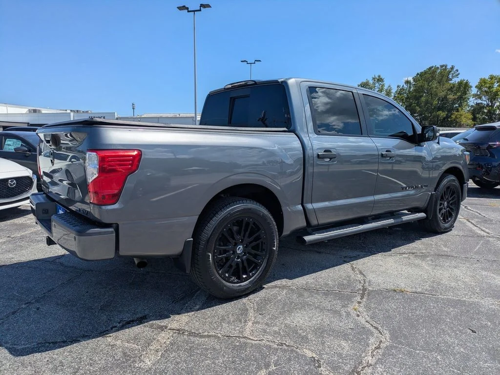 Used 2019 Gun Metallic Nissan SV image 4