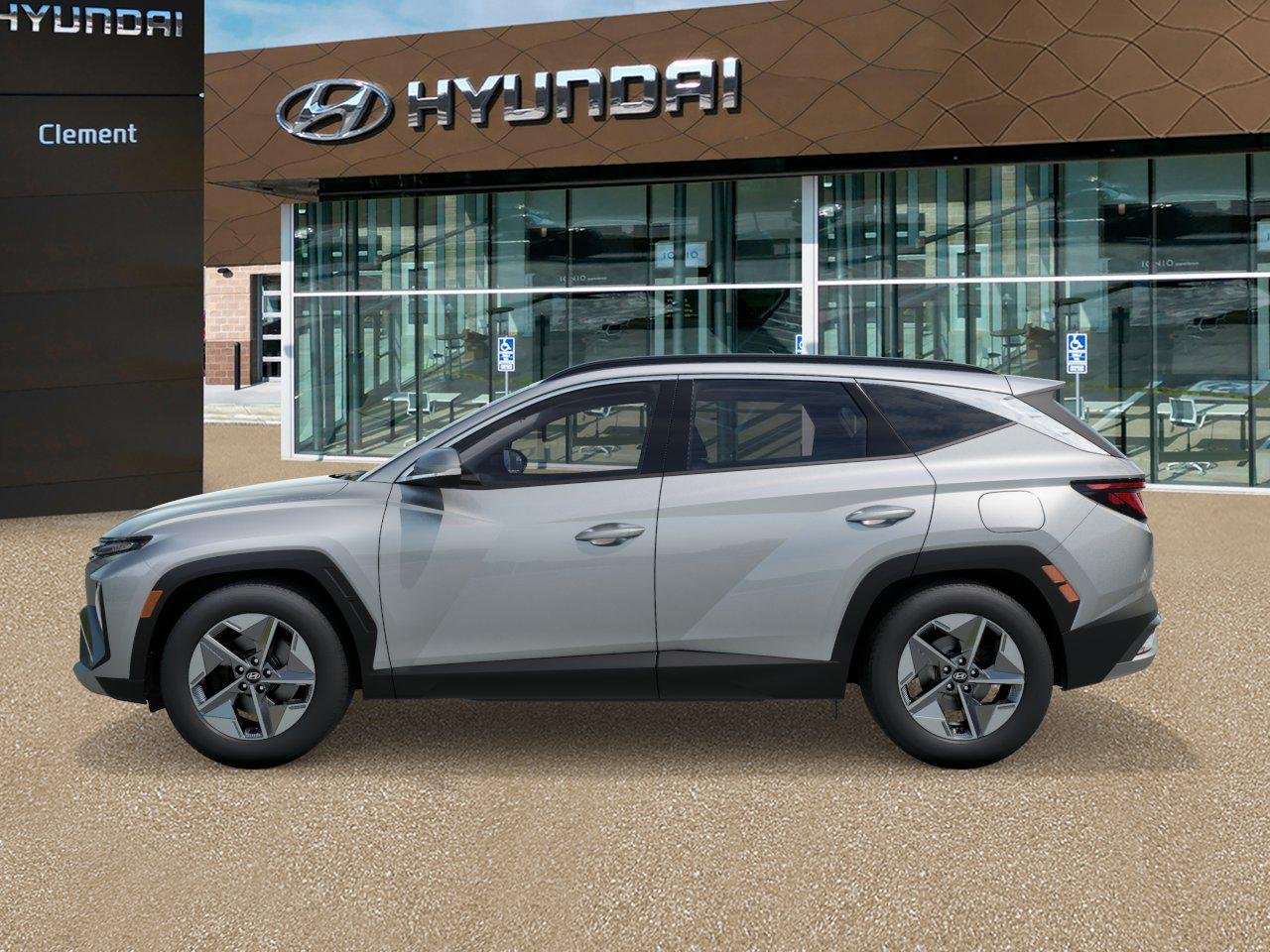 New 2026 Shimmering Silver Hyundai SEL AWD image 3