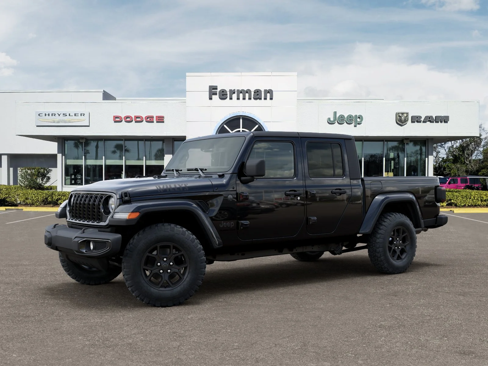 New 2026 Black Clear-Coat Exterior Paint Jeep Willys image 35