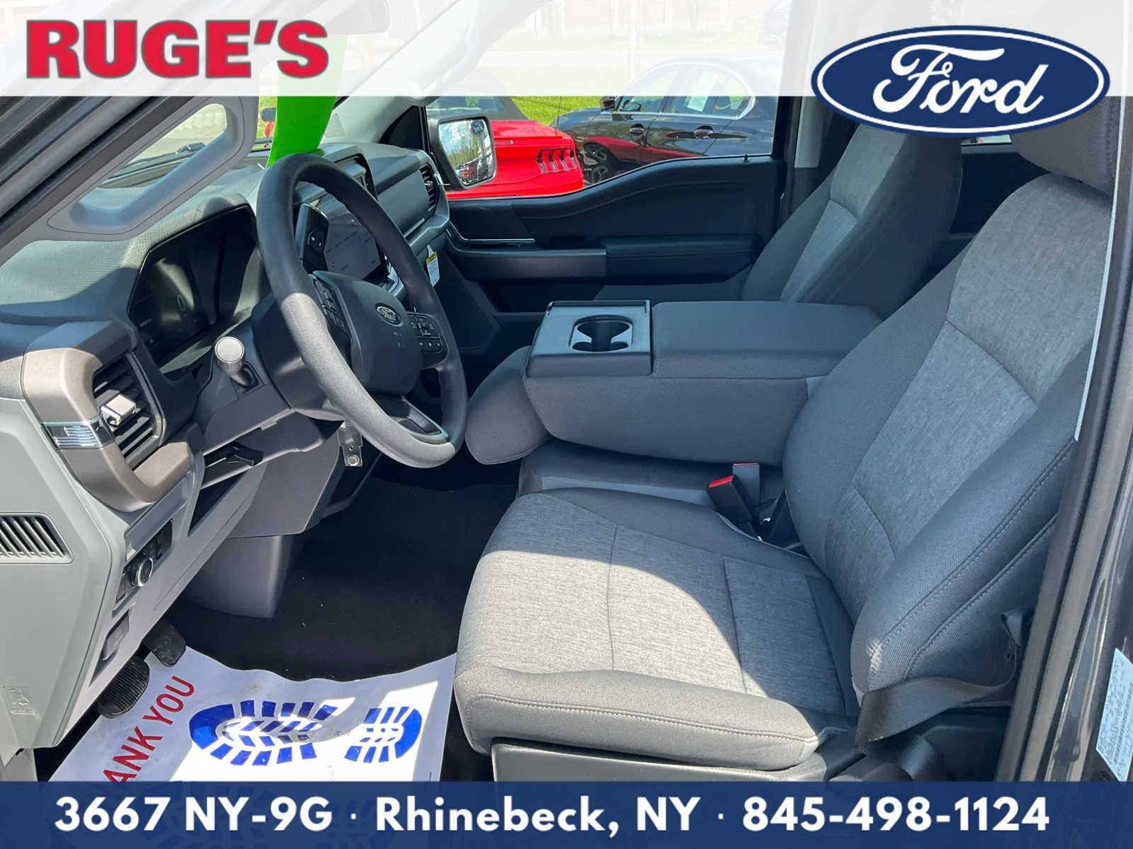 New 2026 Carbonized Gray Metallic Ford XLT image 16