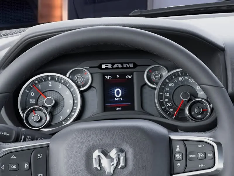 New 2026 Diamond Black Crystal Pearlcoat Ram Big Horn image 17
