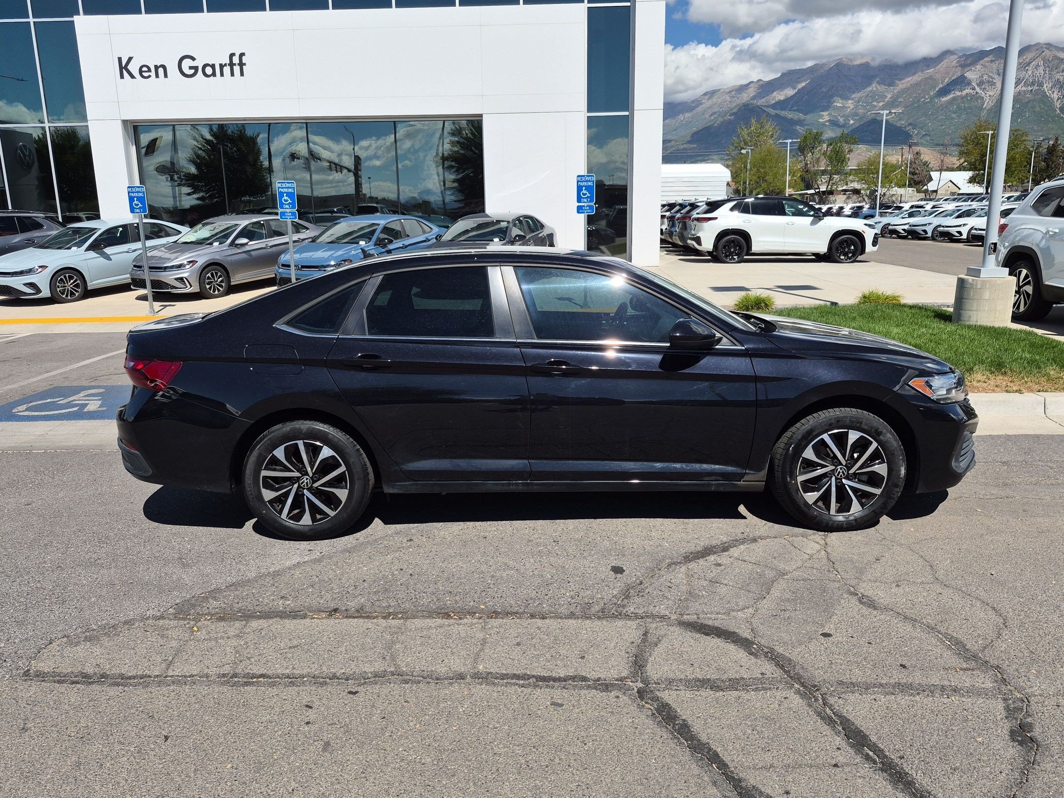Certified Used 2023 Deep Black Pearl Volkswagen S image 2