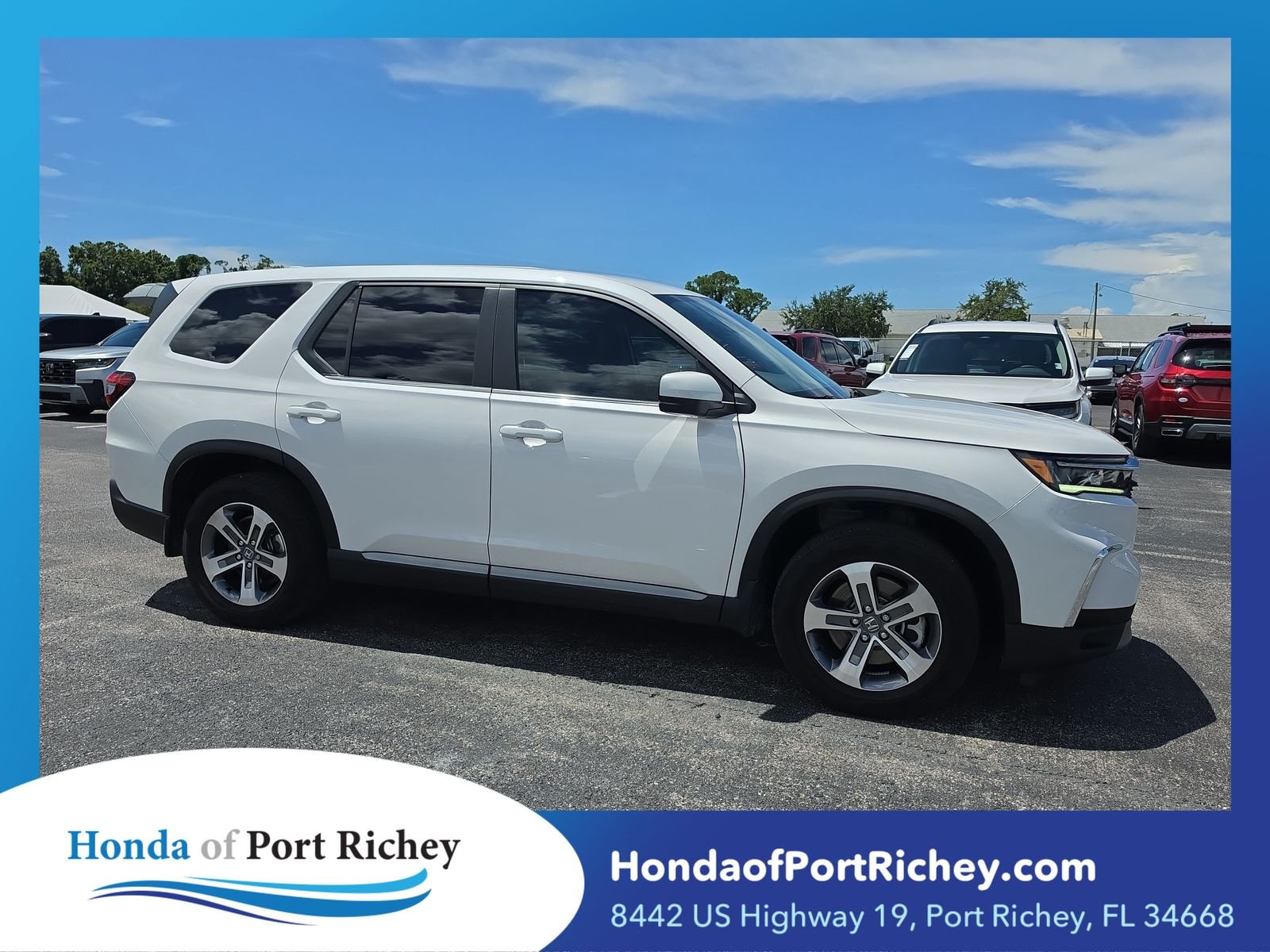 Used 2025 Platinum White Pearl Honda EX-L image 1