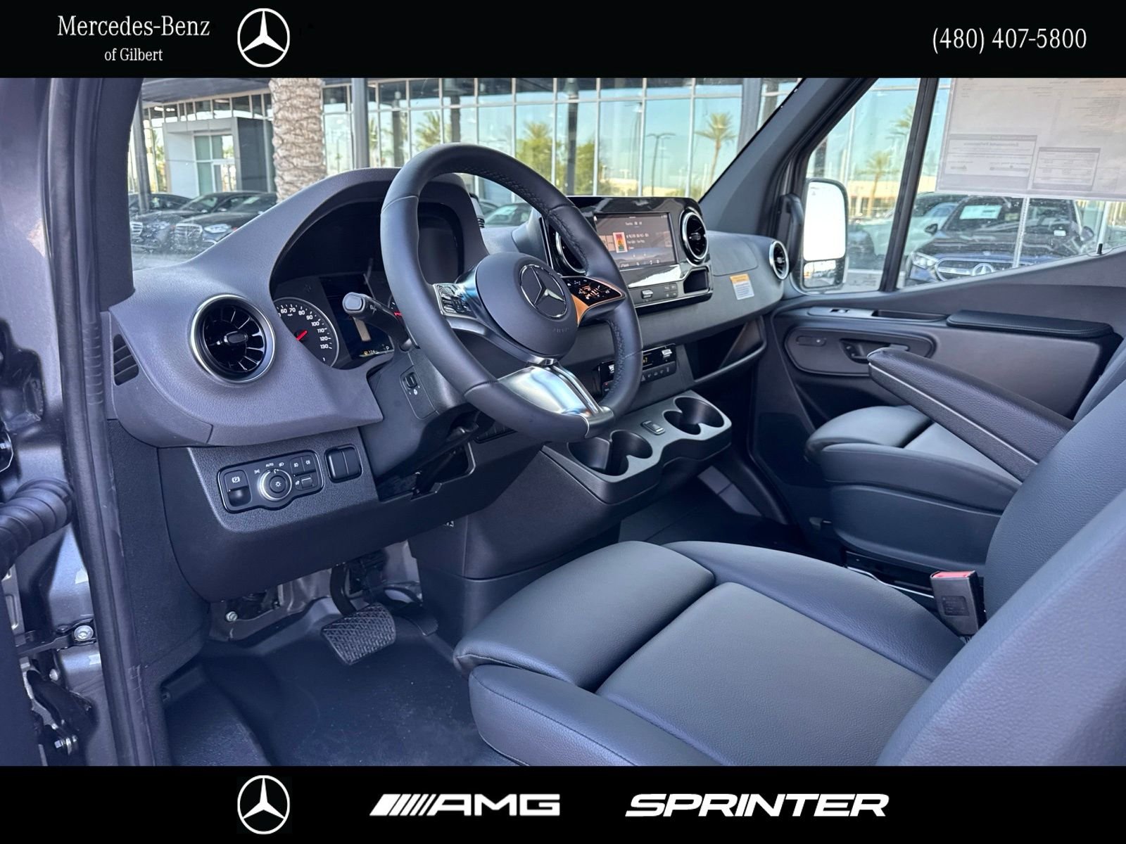 New 2026 Selenite gray metallic Mercedes-Benz Passenger 144 WB image 17