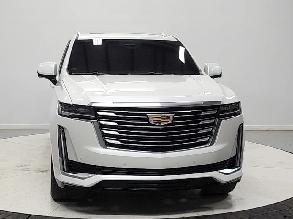 Used 2021 White Cadillac Premium Luxury Platinum image 2