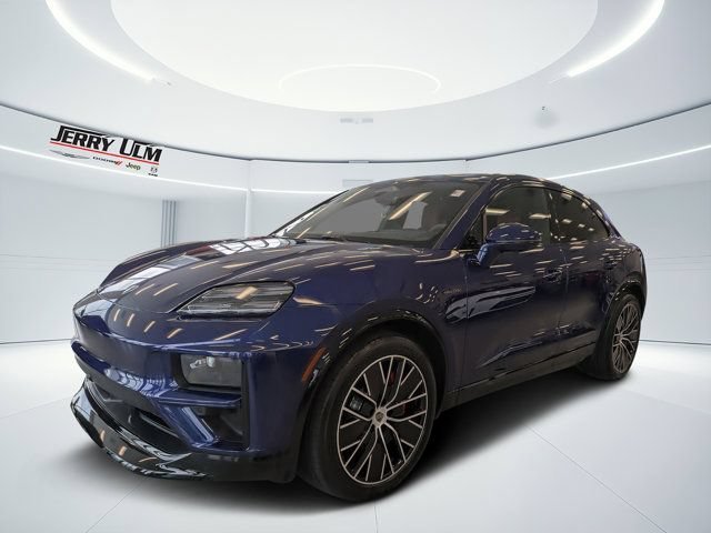Used 2024 Gentian Blue Metallic Porsche Electric Turbo image 8