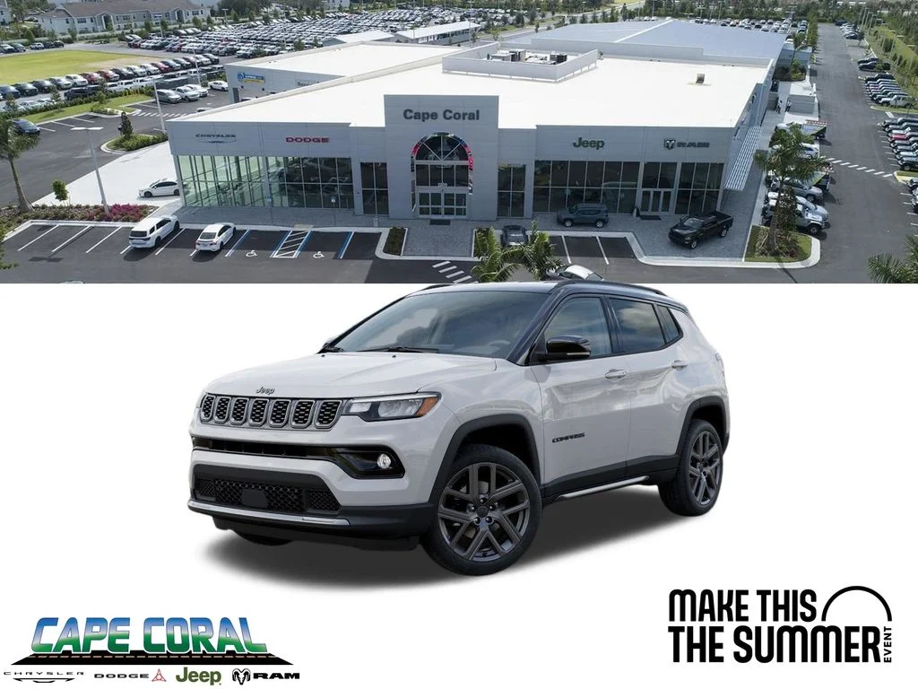 New 2026 Bright White Clear-Coat Exterior Paint Jeep Limited image 1