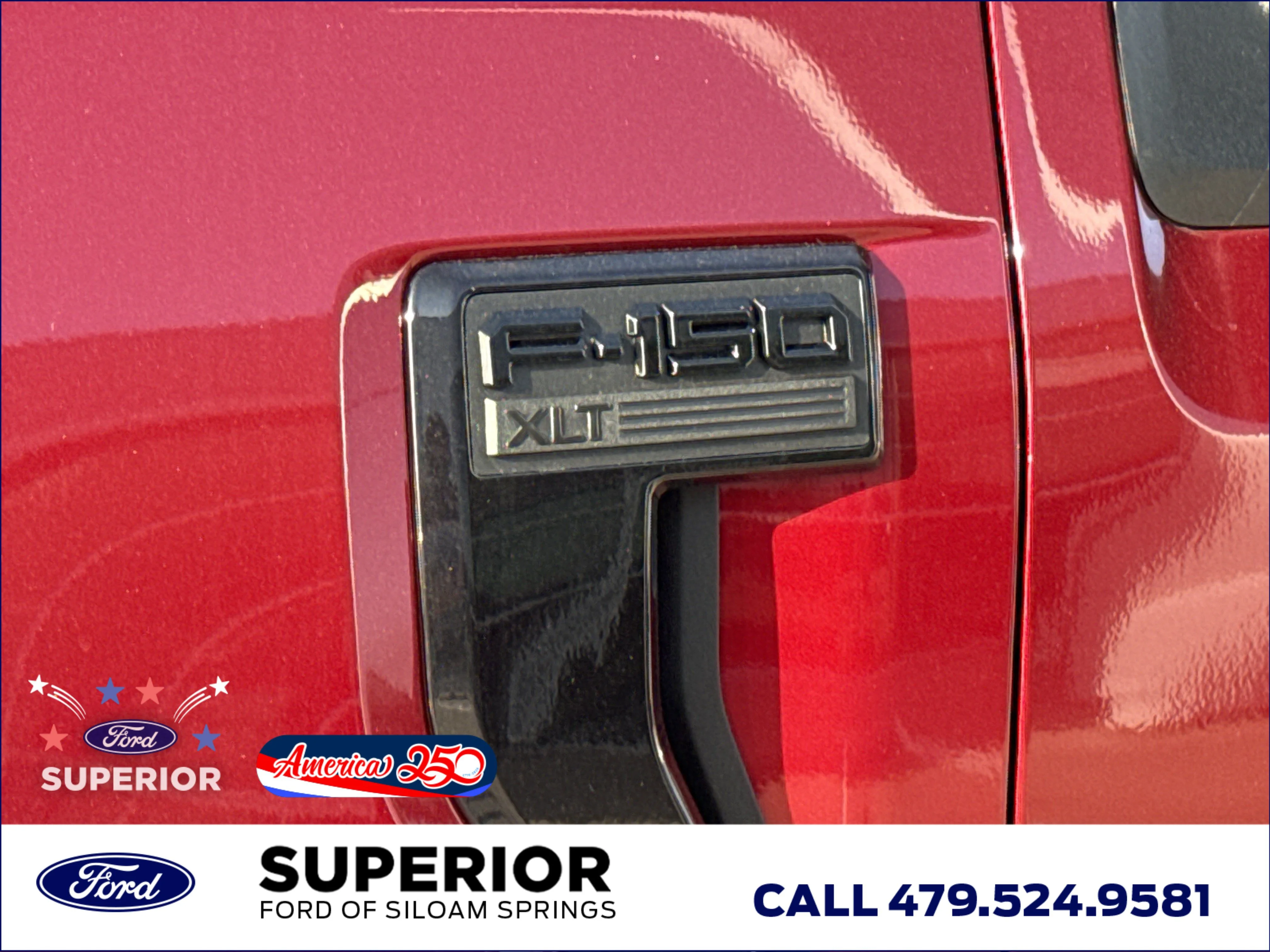 New 2026 Ruby Red Metallic Tinted Clearcoat Ford XLT 4WD image 14