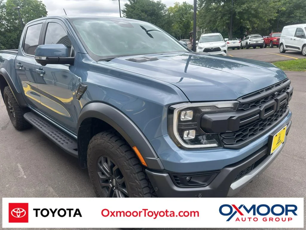 Used 2024 AZURE GRAY MET TRI-COAT Ford Raptor image 1