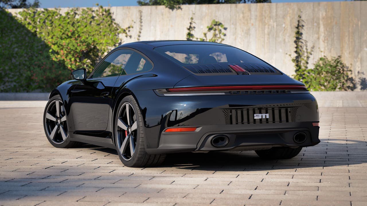 New 2027 Black Porsche Carrera S image 3