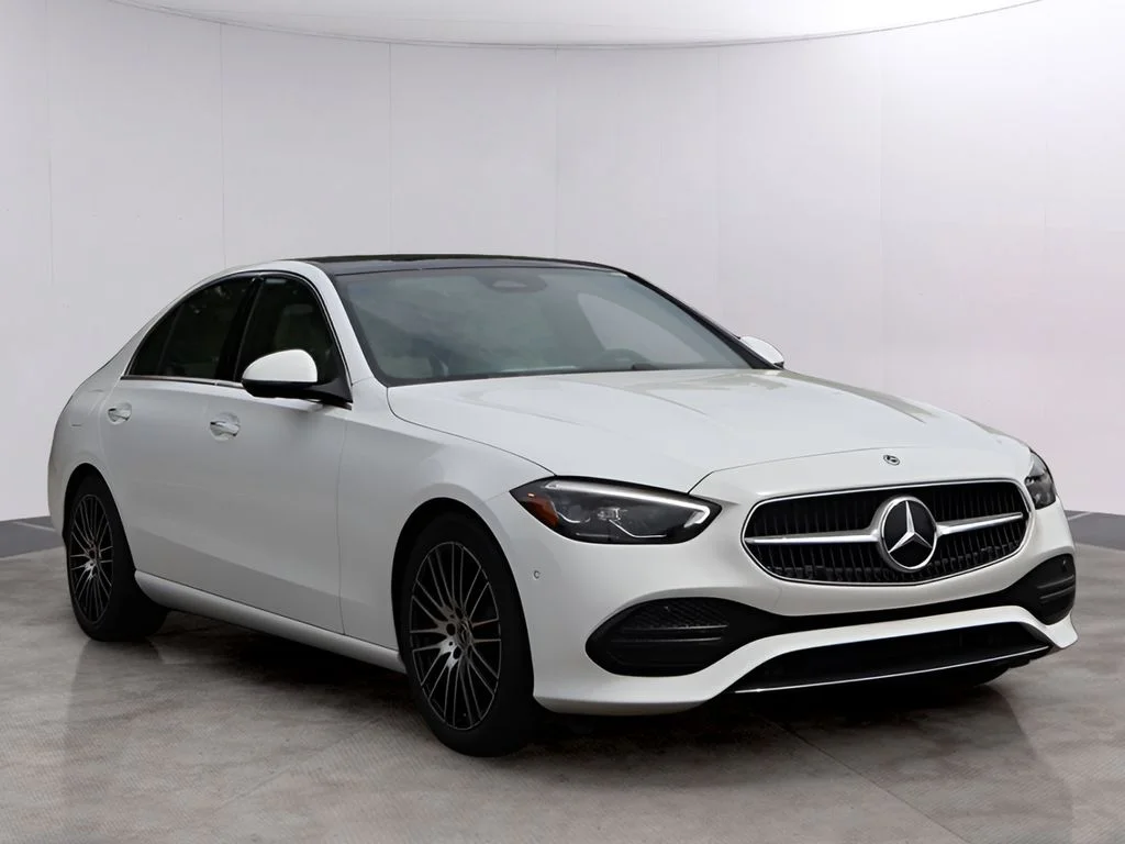 New 2026 Polar White Mercedes-Benz C 300 image 3