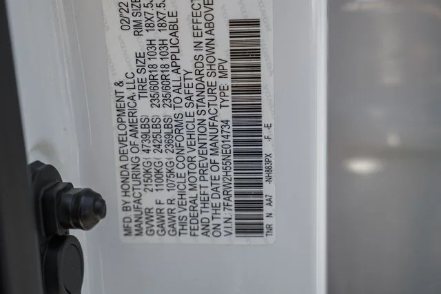 Used 2022 White Honda EX image 40