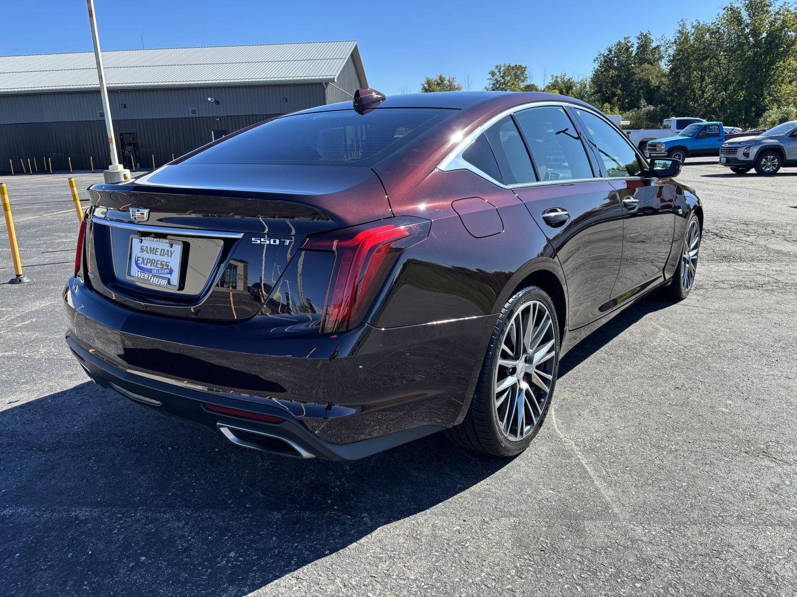 Used 2021 Garnet Metallic Cadillac Premium Luxury image 7