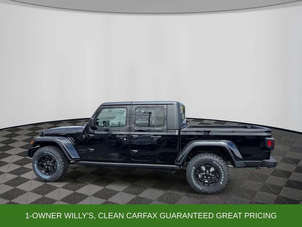 Used 2022 Black Jeep Willys image 2