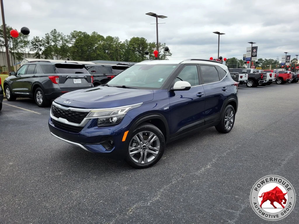 Used 2022 Blue Kia S image 1