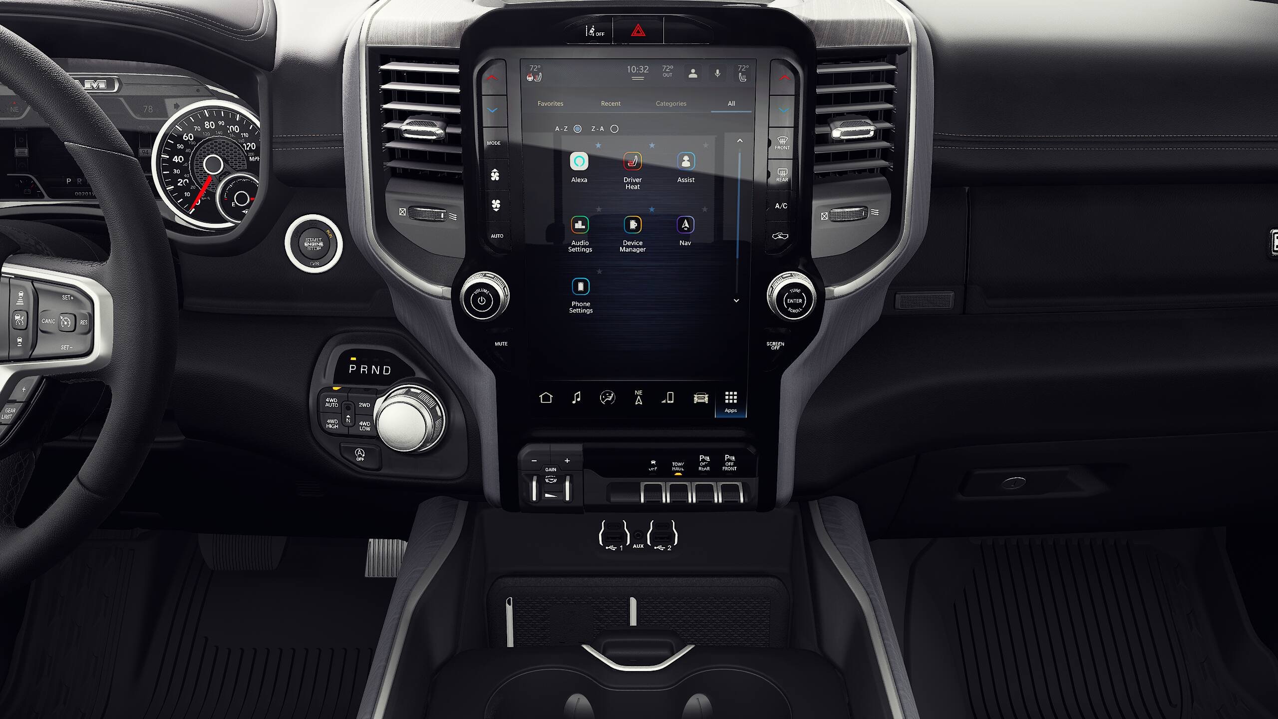 New 2027 Diamond Black Crystal Pearl-Coat Exterior Paint RAM Laramie image 5