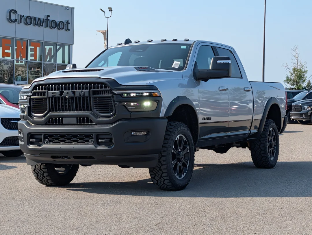 New 2026 Silver RAM Rebel - - Rebel Level 1 Pkg - Surround View Camera - Ventilated Seats - Tow Technology Grp & More! image 4