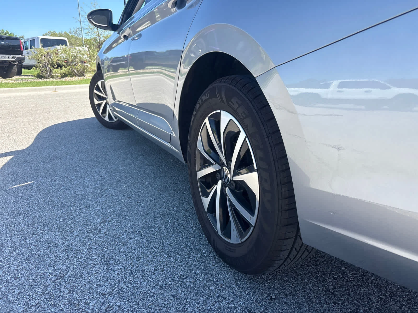 Used 2024 SILVER Volkswagen S image 6