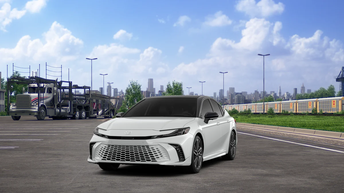New 2026 Wind Chill Pearl with Midnight Black Metallic roof Toyota XSE image 18