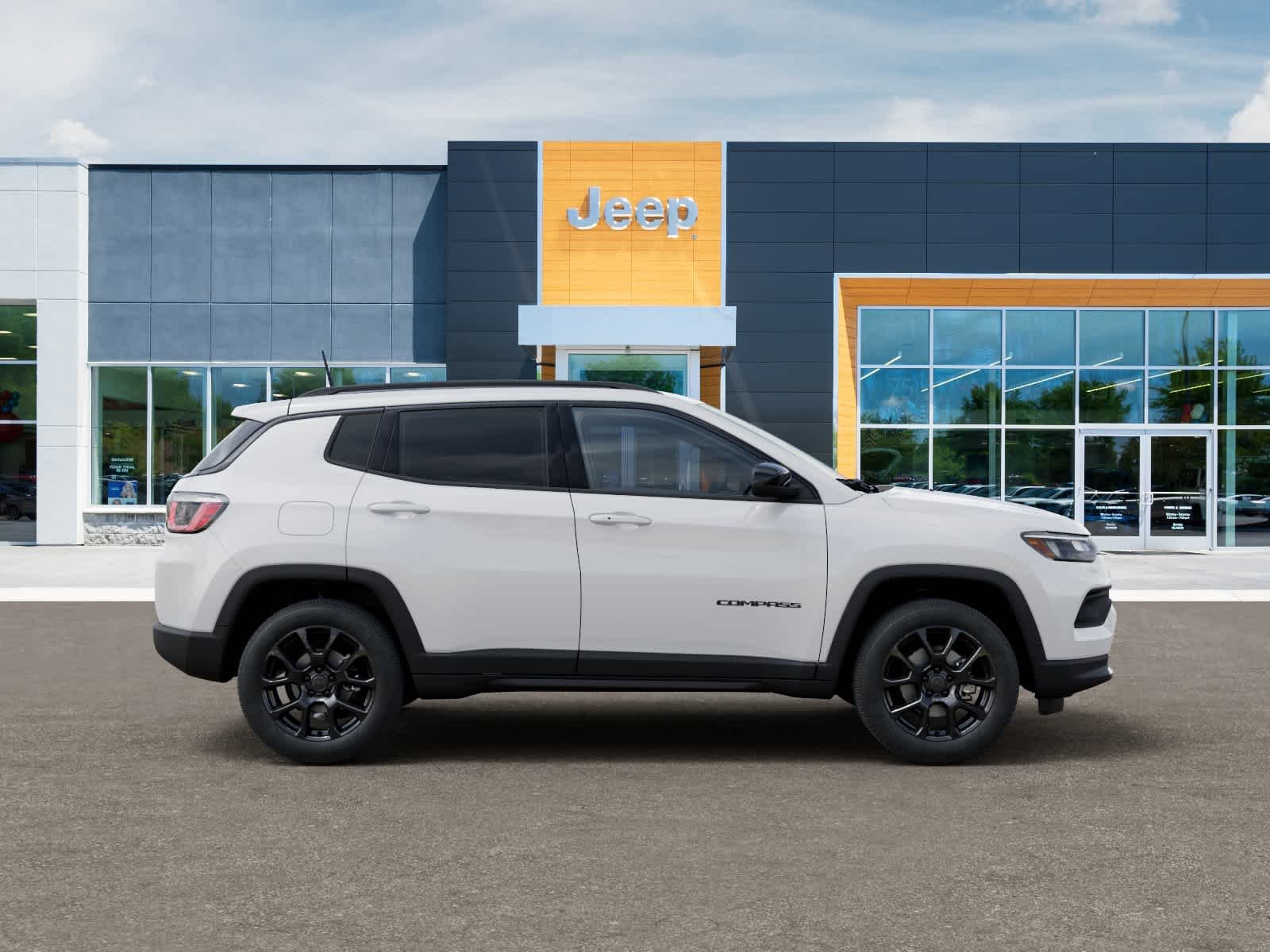 New 2026 Bright White Clear-Coat Exterior Paint Jeep Latitude image 21