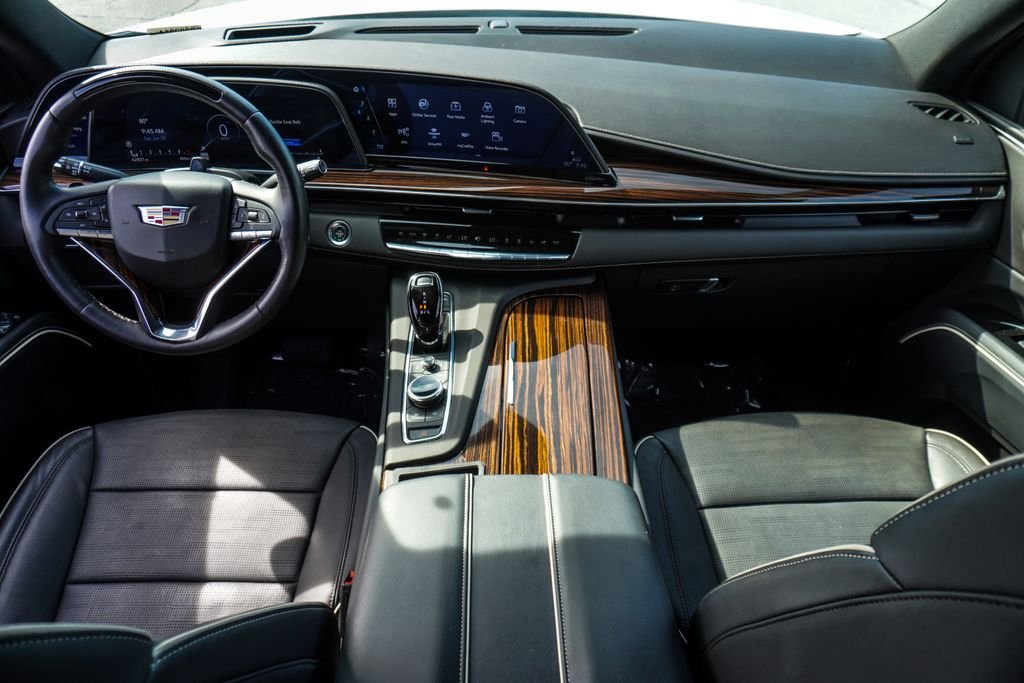Used 2023 White Cadillac Premium Luxury image 13
