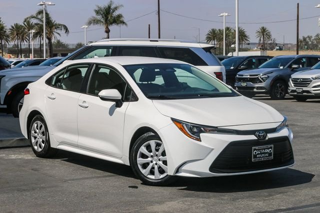 Used 2024 White Toyota LE image 2