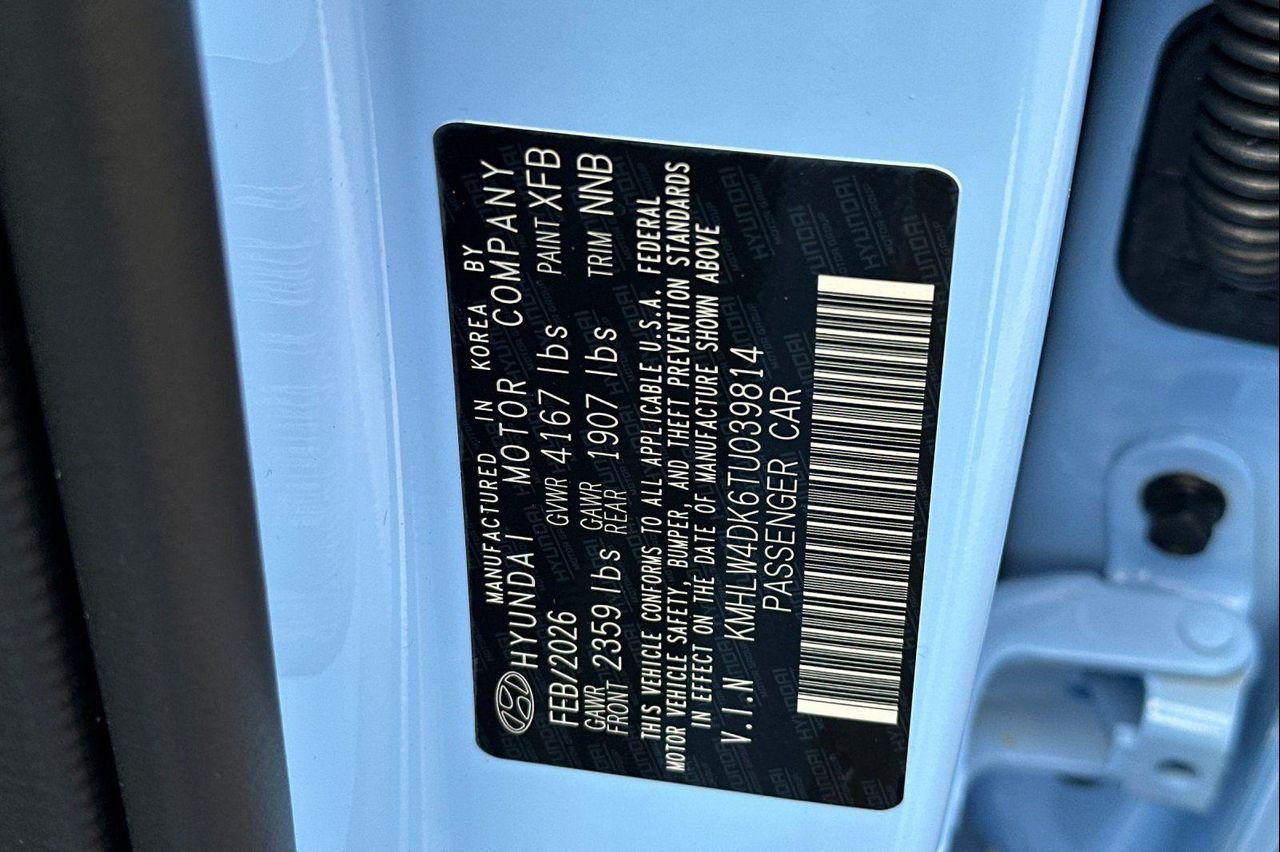 New 2026 Blue Hyundai Sedan image 25