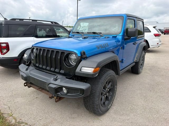 Used 2021 Blue Jeep Willys image 3