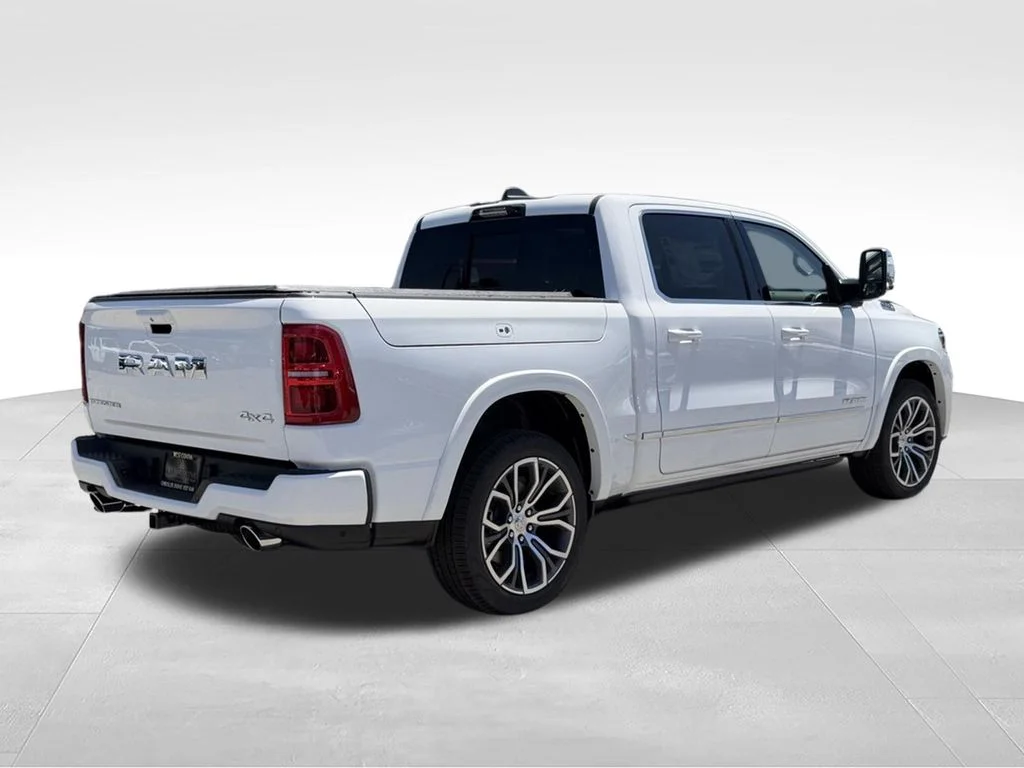 New 2026 Bright White Clear-Coat Exterior Paint RAM Tungsten image 7